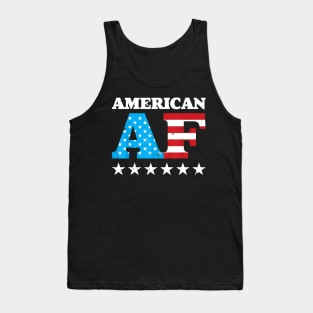4th Of July American AF USA Gift Tank Top